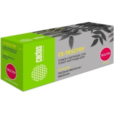 CACTUS Картридж лазерный CS-TK5270Y TK-5270Y желтый (6000стр.) для Kyocera Ecosys P6230cdn/M6230cidn/M6630cidn