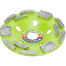 СИБРТЕХ Чашка алмазная зачистная 125 мм, комбинированная 72958