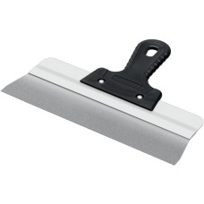 СИБИН 300 мм, усиленный фасадный нержавеющий шпатель, алюминиевая направляющая, 1к ручка (10083-30)