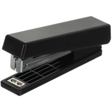 KW-TRIO Степлер ручной 5280BLCK N10 (10листов) встроенный антистеплер черный 50скоб металл/пластик закрытый