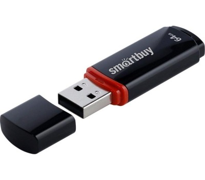 USB флеш SMARTBUY (SB64GBCRW-K) 64GB CROWN BLACK