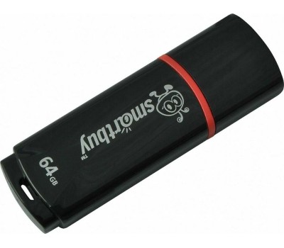 USB флеш SMARTBUY (SB64GBCRW-K) 64GB CROWN BLACK