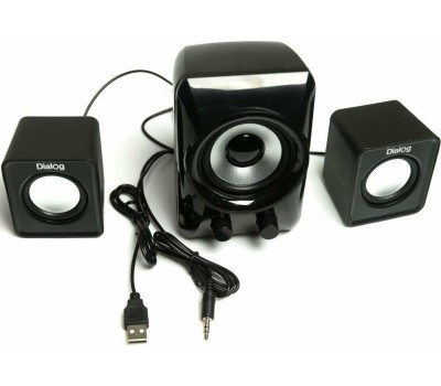 Компьютерная акустика DIALOG AC-202UP черный