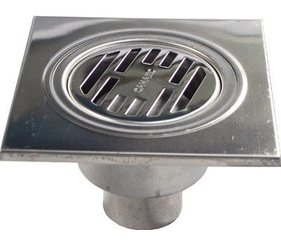 Трап САНАКС 00022 Трап из нержавеющей стали 150х150 вертикальный (2)