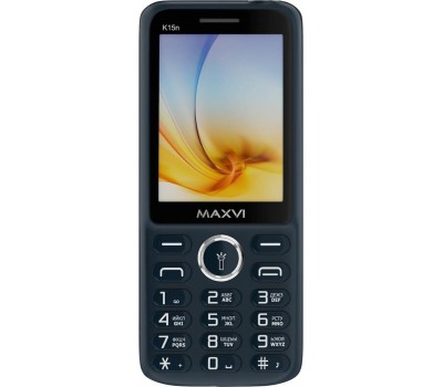 Телефон мобильный MAXVI K15N Blue (2 SIM)