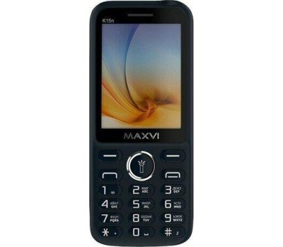 Телефон мобильный MAXVI K15N Blue (2 SIM)
