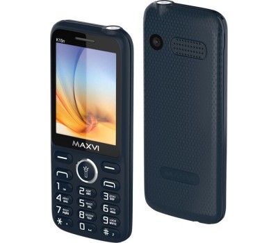 Телефон мобильный MAXVI K15N Blue (2 SIM)