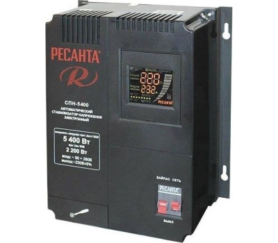 Стабилизатор напряжения РЕСАНТА СПН-5400