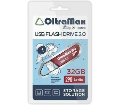 USB флэш-накопитель OLTRAMAX OM-32GB-290-Dark Red