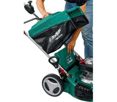 Газонокосилка бензиновая ЗУБР ГБС-460 150см3, 460мм, самоходная