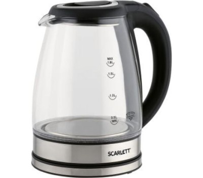 Чайник электрический SCARLETT SC-EK27G88 стекло/черный 1,7л