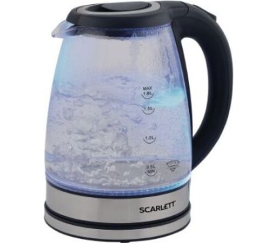 Чайник электрический SCARLETT SC-EK27G88 стекло/черный 1,7л