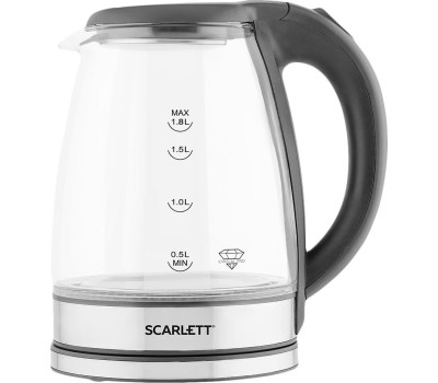 Чайник электрический SCARLETT SC-EK27G88 стекло/черный 1,7л