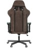 Кресло БЮРОКРАТ Кресло игровое Zombie VIKING KNIGHT Fabric темно-коричневый Light-10 с подголов. крестовина металл