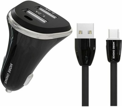 АЗУ MORE CHOICE (4627151191379) AC22m 2USB 2.4A для micro USB Black