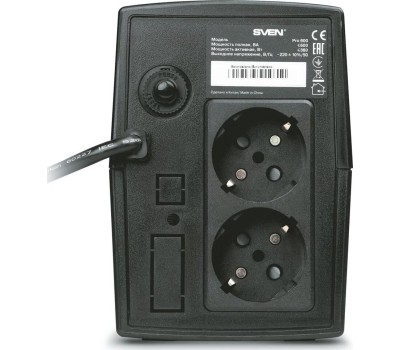 Источник бесперебойного питания SVEN PRO 600