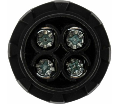 REXANT (36-5532) EB22 КНОПКА ВОЗВРАТНАЯ NO+NC 230 В, ЖЕЛТАЯ