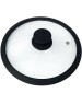 Крышка MALLONY Крышка стеклянная с силиконовым ободком CAPPELLO, 22 см диа, сил ручка (003543)