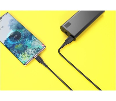 Кабель SMARTBUY (iK-3112-S40b) S40 Type C черный. 1 м