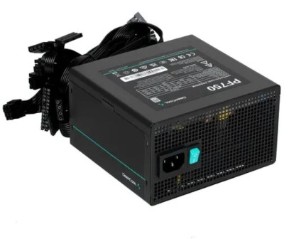 Блок питания DEEPCOOL Блок питания PF750 80+ (ATX 2.4 750W, PWM 120mm fan, 80 PLUS, Active PFC) RET