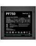 Блок питания DEEPCOOL Блок питания PF750 80+ (ATX 2.4 750W, PWM 120mm fan, 80 PLUS, Active PFC) RET