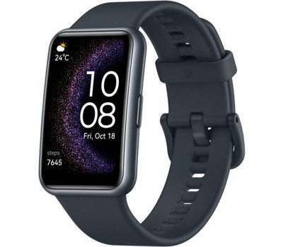 HUAWEI Часы Watch FIT SE Stia-B39 Starry Black Silicone Strap (2948930)