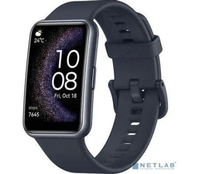 HUAWEI Часы Watch FIT SE Stia-B39 Starry Black Silicone Strap (2948930)
