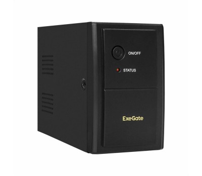 EXEGATE EX292774RUS ИБП SpecialPro UNB-800.LED.AVR.4C13.RJ.USB <800VA/480W, LED, AVR, 4*C13, RJ45/11, USB, металлический корпус, Black>