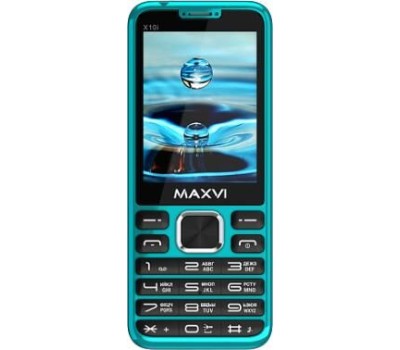 Телефон мобильный MAXVI X10i Aqua Blue