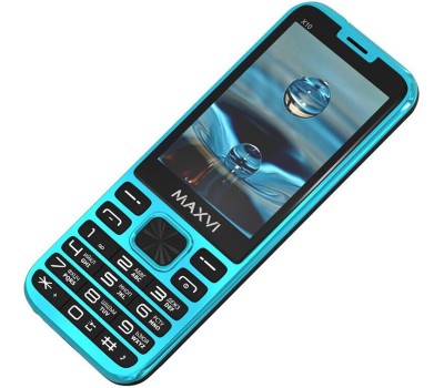Телефон мобильный MAXVI X10i Aqua Blue