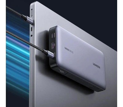 UGREEN Внешний аккумулятор PB205 (90597A) PD 145W Power Bank 25000mAh. Цвет: серый