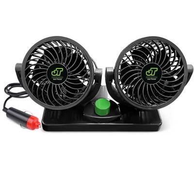 Вентилятор автомобильный JUST TREND 8062J двойной 12В 4