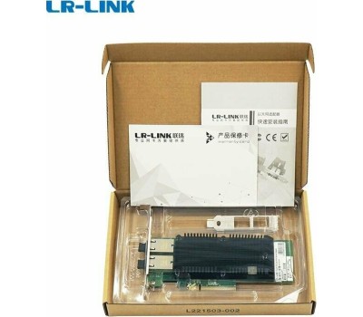 LR-LINK Сетевой адаптер LRES1025PT Intel X550 BT2 PCIE 2.0 X8 10GB 2 X RJ45 X550-T2