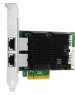 LR-LINK Сетевой адаптер LRES1025PT Intel X550 BT2 PCIE 2.0 X8 10GB 2 X RJ45 X550-T2