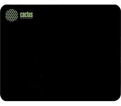 Коврик для мыши CACTUS Коврик для мыши Black черный, ткань, 300х250х2мм [cs-mp-p01m]