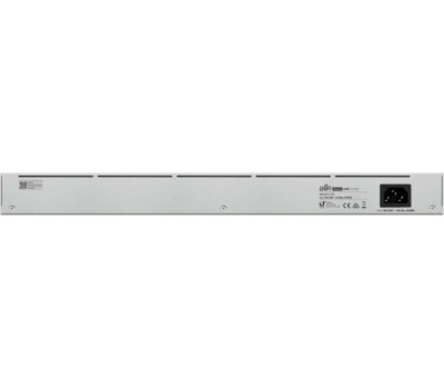 UBIQUITI USW-16-POE PoE-коммутатор в стойку, 16х 1G RJ45, 2х SFP, раздача 42 Вт