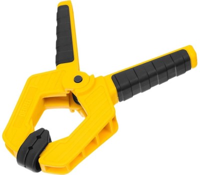 Струбцина DENZEL Струбцина клещеобразная, усиленная 65 х 50 мм, двухкомпонентные рукоятки 20796