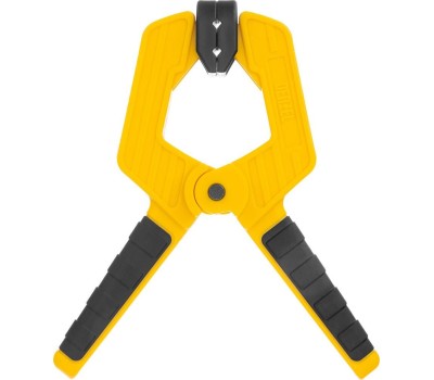 Струбцина DENZEL Струбцина клещеобразная, усиленная 65 х 50 мм, двухкомпонентные рукоятки 20796