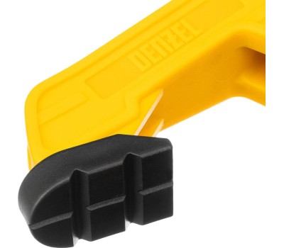 Струбцина DENZEL Струбцина клещеобразная, усиленная 65 х 50 мм, двухкомпонентные рукоятки 20796