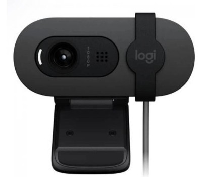 LOGITECH Веб-камера/ Brio 105 Full HD 1080p Webcam - GRAPHITE - USB