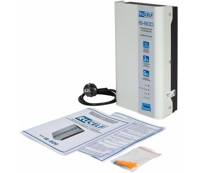 RUCELF Стабилизатор напряжения IS-600, 0.48кВт белый