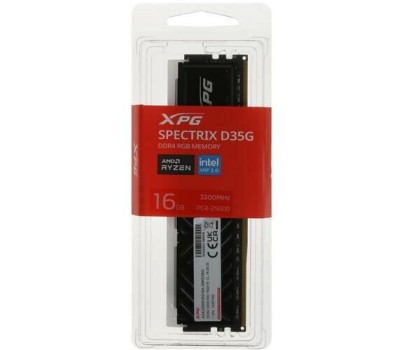 XPG Модуль памяти ADATA Gammix D35G RGB Gaming Memory black 16GB DDR4 3200 U-DIMM