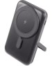 TTEC Внешний аккумулятор портативный ReCharger Pro M LCD 10.000mAh MagSafe Compatible PD 20W Powerbank с подставкой. Цвет: черный