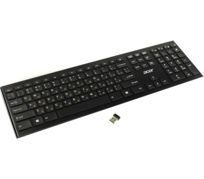 Acer OKR010 [ZL.KBDEE.003] Wireless keyboard USB slim Multimedia black