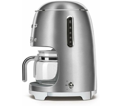 SMEG Кофеварка DCF02SSEU, капельная, нержавеющая сталь