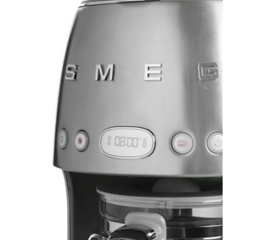 SMEG Кофеварка DCF02SSEU, капельная, нержавеющая сталь