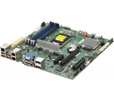 Материнская плата Supermicro MBD-X12SCZ-F-O {Soc-1200 iW480 mATX 4xDDR4 4xSATA3 SATA RAID Eth} Ret