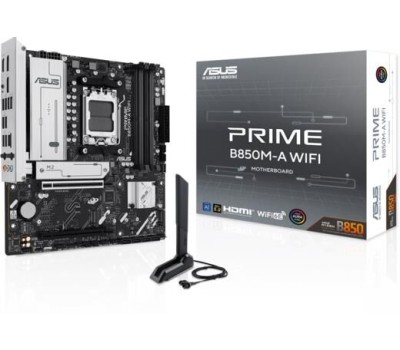 Материнская плата ASUS Материнская плата PRIME B850M-A WIFI, Socket AM5, AMD B850, mATX, Ret