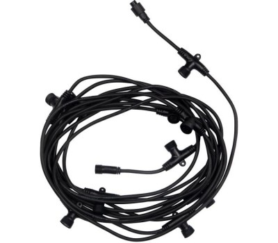 NEON-NIGHT Гирлянда Тающие сосульки комплект 10 шт. х 100см, шаг 100см, 960 LED ТЕПЛЫЙ БЕЛЫЙ, белый каучук, IP65, 24В, соединяется