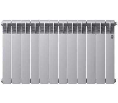 Радиатор ROYAL THERMO Радиатор Revolution Bimetall 500 2.0/Silver Satin – 12 секц